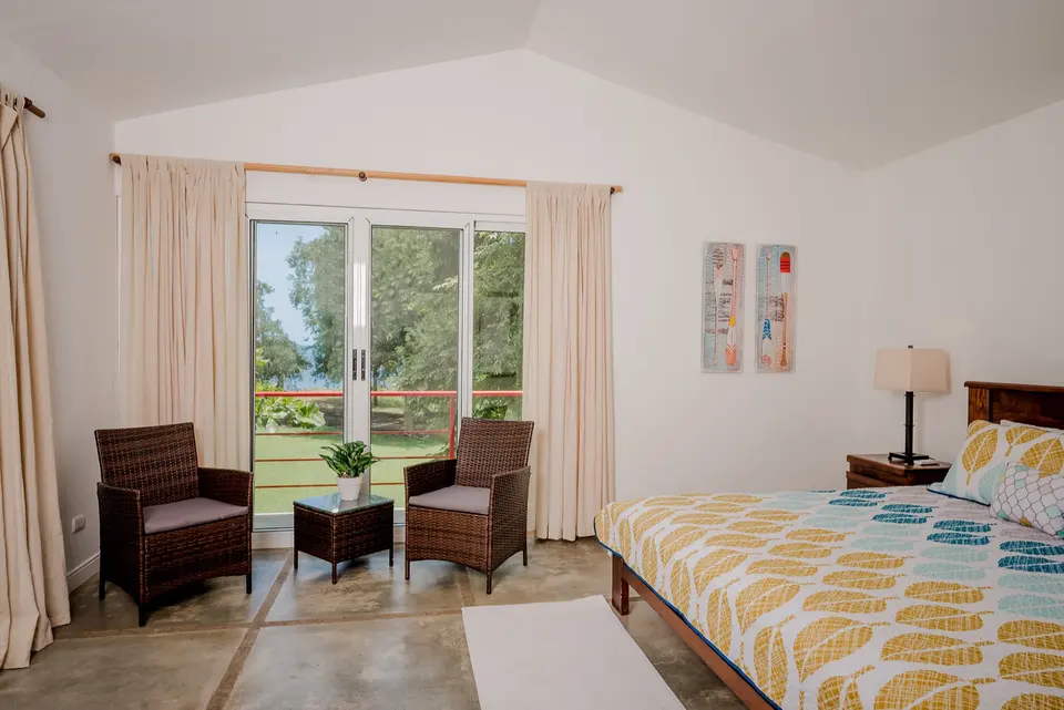 Master bedroom sitting area